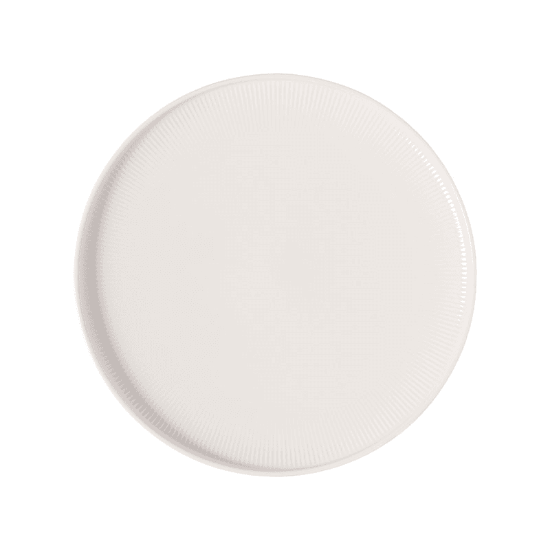 Afina Flat Plate, D27cm, White