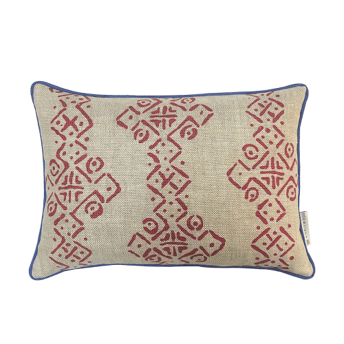 Image showing the Mali Cushion, 35 x 50cm, Ruby product.