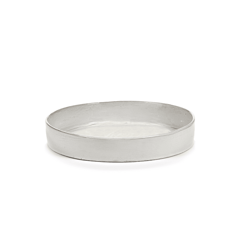 La Mère Deep Plate, D25cm, Off White