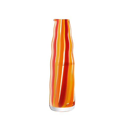 Image showing the Folk Carafe, 1l, Orange/Red/Yellow product.