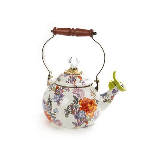 Image showing the Flower Market Whistling kettle, 2.3L, multi product.