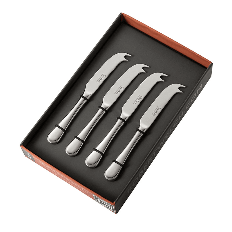 Radford Set of 4 Small Cheese Knife, Stainless Steel