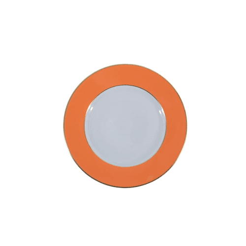 Image showing the Sous Le Soleil Bread Plate, D16.5cm, Matt Gold Classic Orange product.