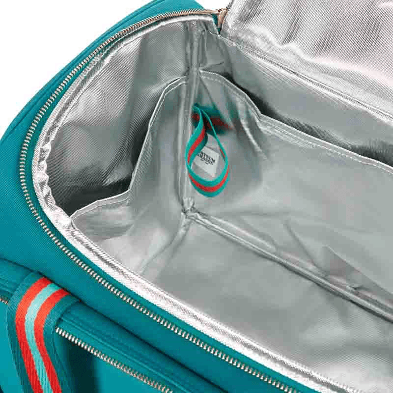Fortnum's Canvas Cool Bag, Eau de Nil