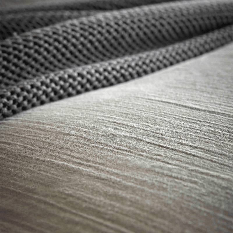 Organic Retreat Fitted Sheet, Super King, Soft Grey