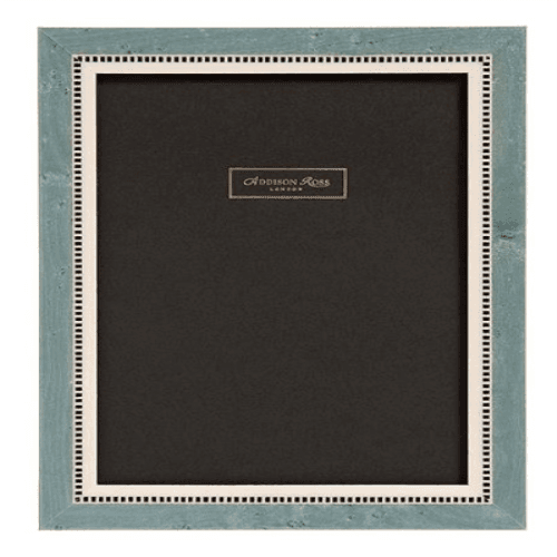 Image showing the Miki Photograph frame, 5 x 7", blue marquetry product.
