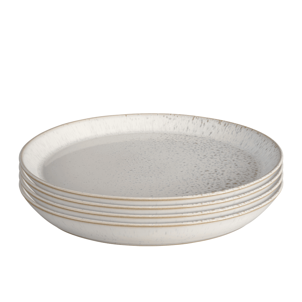 Kiln Set of 4 Dinner Plates, D26cm
