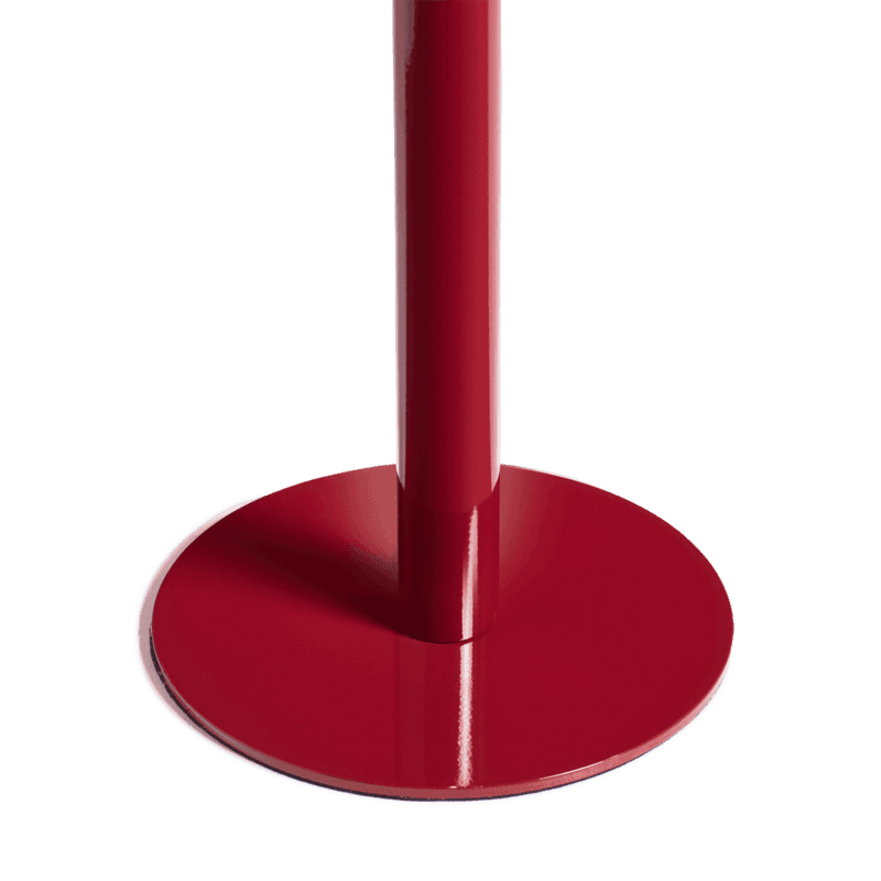 Ziara Wireless Table Lamp and Roa Shade, H48cm, Red
