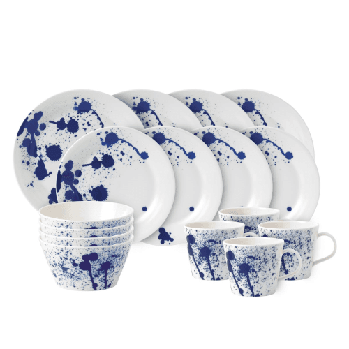 Image showing the Pacific Splash 16 piece dinner set product.