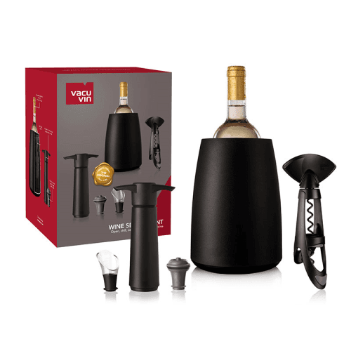 Image showing the 5 Piece Wine Elegant Set, Black product.