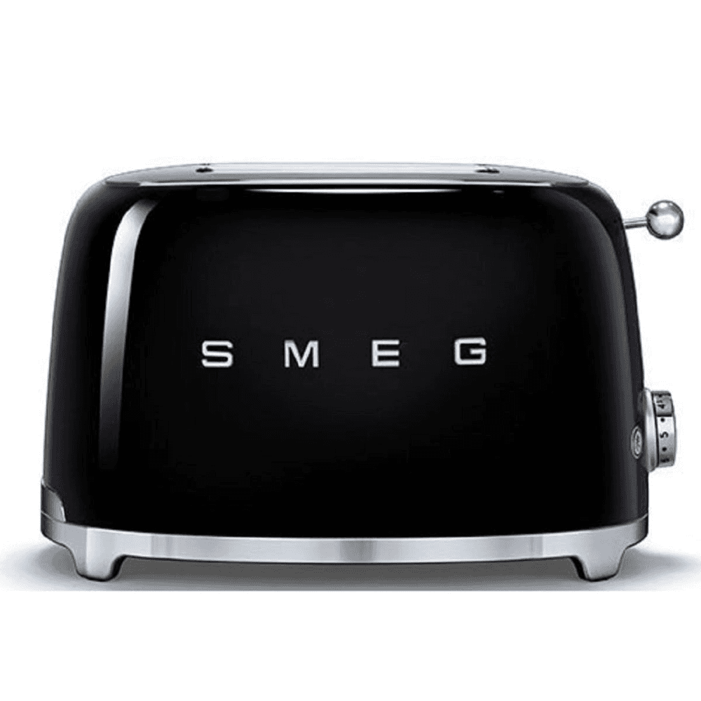 50's Retro 2 slice toaster, Black