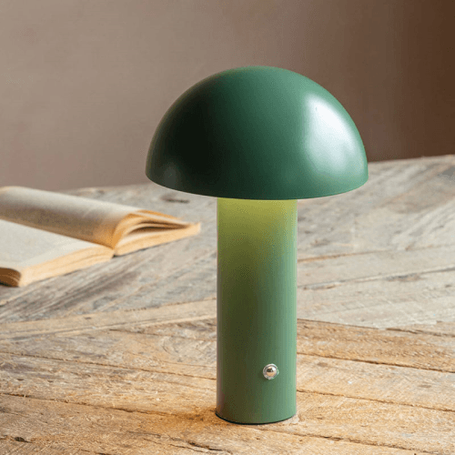 Image showing the Solana Dome LED Lamp, H25cm, Green product.