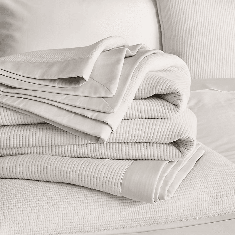 Belgravia Quilt, King/Super King, Cloud