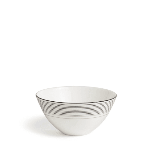Image showing the Luxe Graphite Bowl, Black & White product.