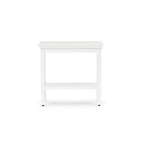 Image showing the Aldwych Tall Side Table, Snow product.