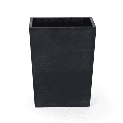 Image showing the 280 Mezza Rectangular bin, H28 x W22 x D16.5cm, Black product.