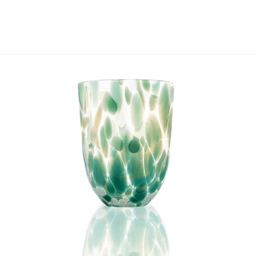 Image showing the Big Confetti Set of 6 Tumblers, 200ml, Emerald product.