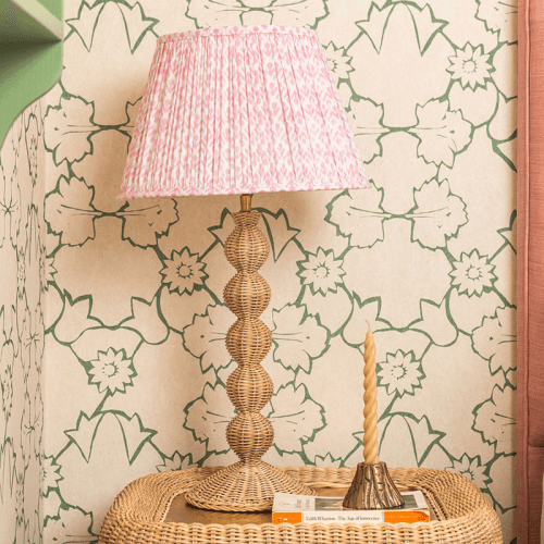 Image showing the Bobbin Table Lamp, H48cm, Natural product.