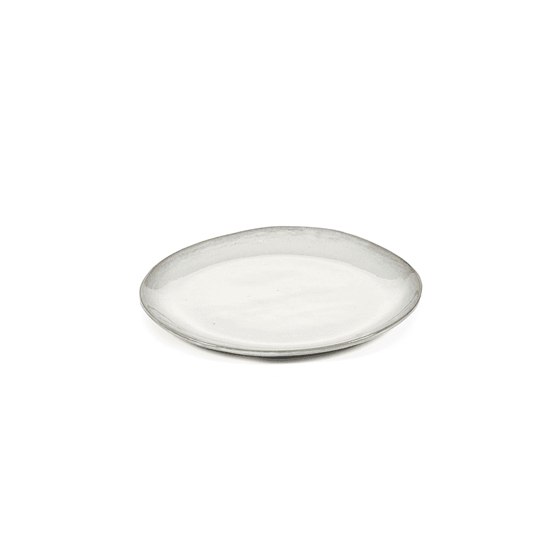 La Mère Set of 2 Plates, D20cm, Off White