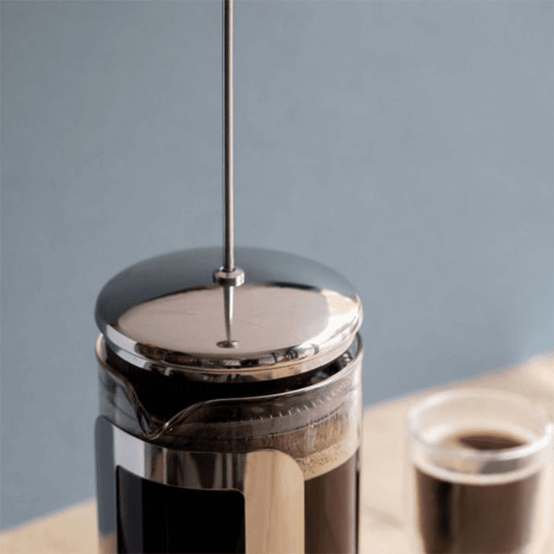 Roma Stainless Steel Cafetière, 12 Cup, Silver