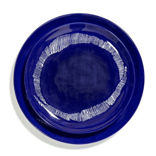 Image showing the Ottolenghi Serving platter, D35, Blue And White product.