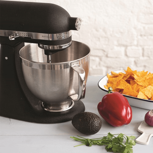Artisan Tilt Head Stand mixer, 4.8 litre, Cast Iron Black