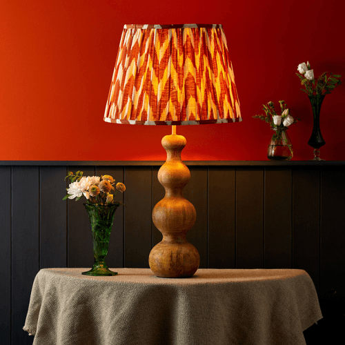 Image showing the Wobster Small Table Lamp Base Only, H48.5cm x W15cm, Natural product.