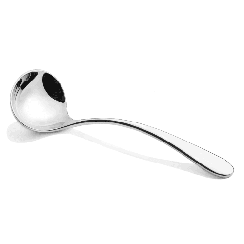 Image showing the Mulberry Sauce ladle, Mirror Finish Stainless Steel product.