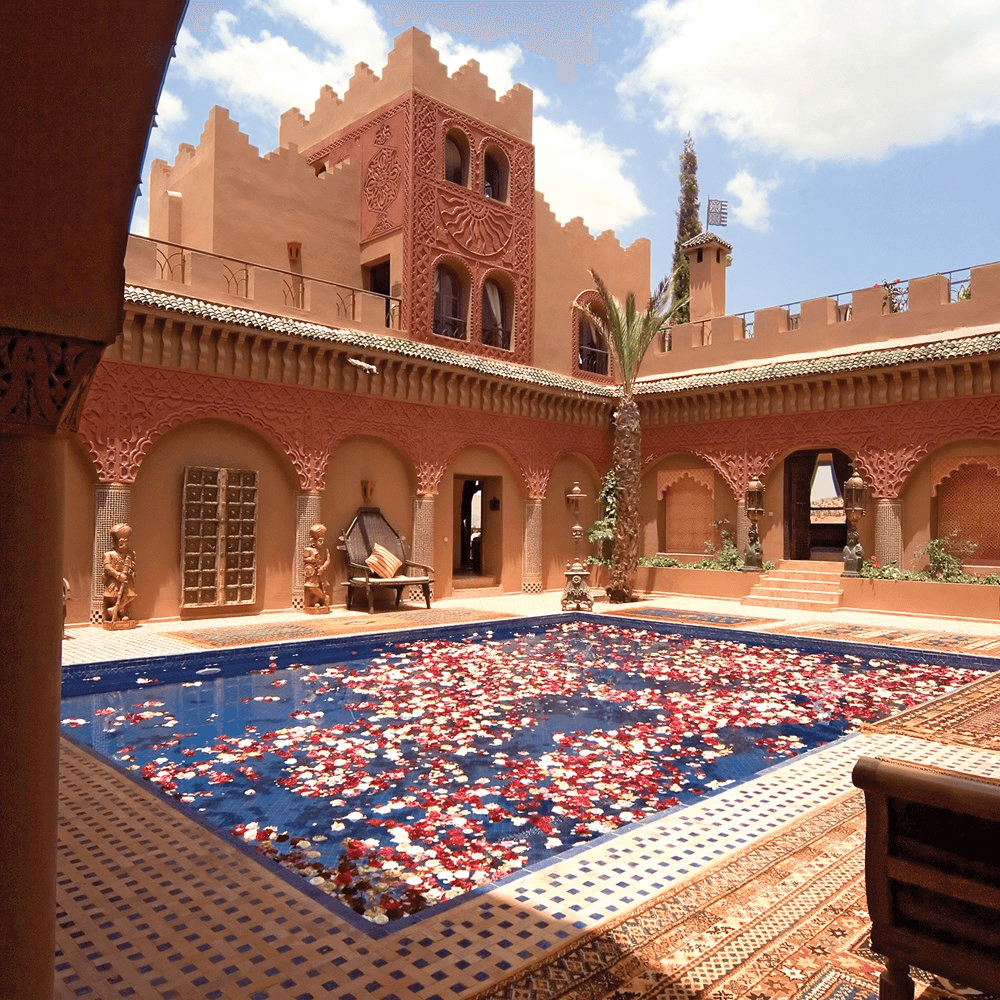 Gift Voucher towards one night at The Kasbah Tamadot for two, Atlas Mountains