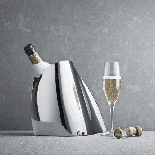 Image showing the Indulgence by Helle Damkær Champagne cooler, Stainless Steel product.