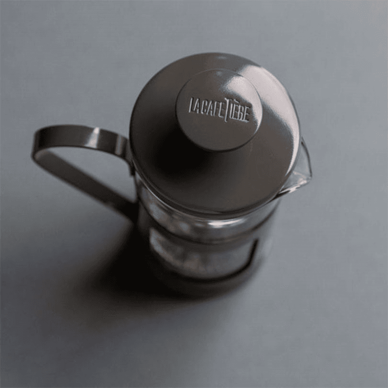 Monaco Stainless Steel Cafetière, 8 Cup, Grey