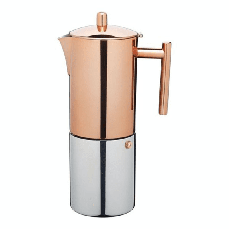 Espresso Coffee Maker, 600ml, Copper Effect