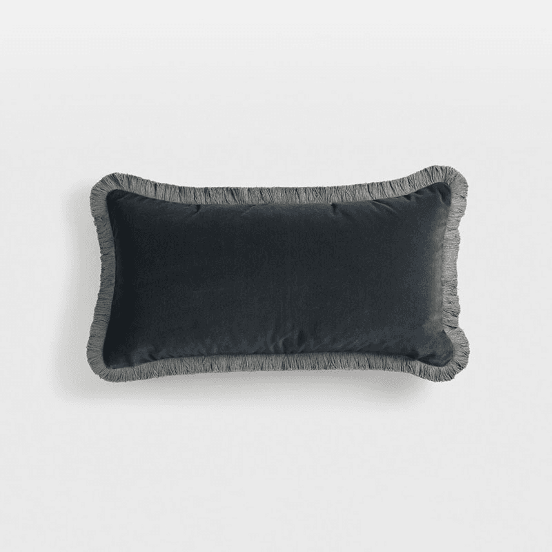 Margeaux Cushion, 35 x 60cm, Grey Blue