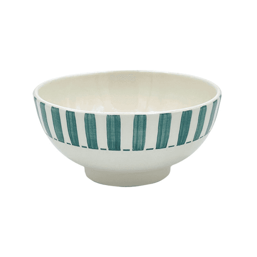 Image showing the Stripes Bowl, D17cm, Green product.