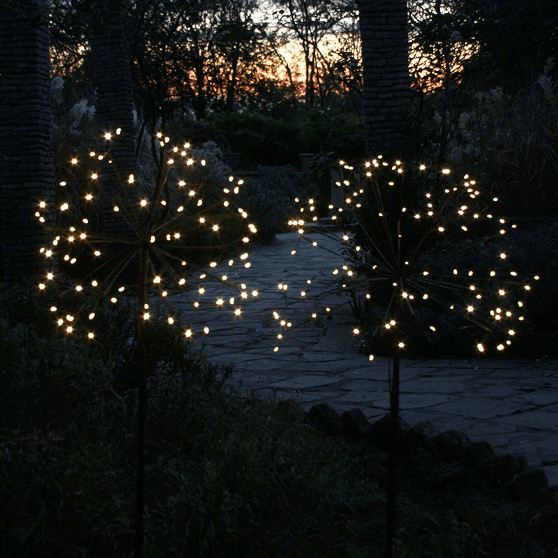 Dandelion Outdoor Light, H100cm, Black