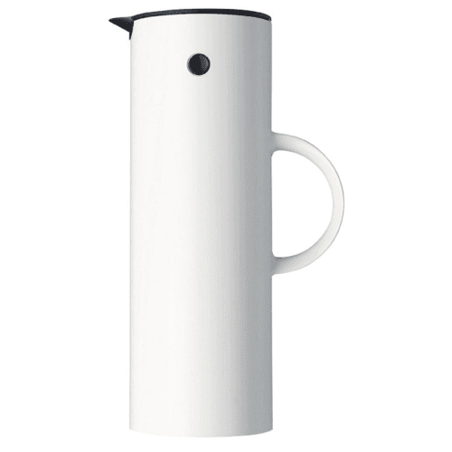 Image showing the EM77 by Erik Magnussen Vacuum jug, H30cm - 1 litre, White product.