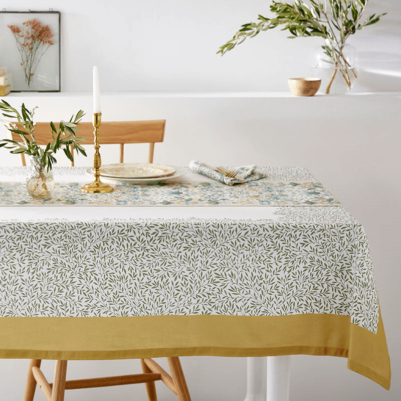 Morris & Co Tablecloth, 180cm x 130cm, Strawberry Thief