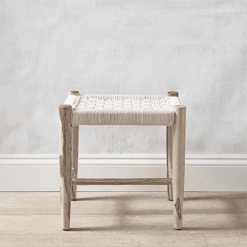 Faro Woven Stool, Natural