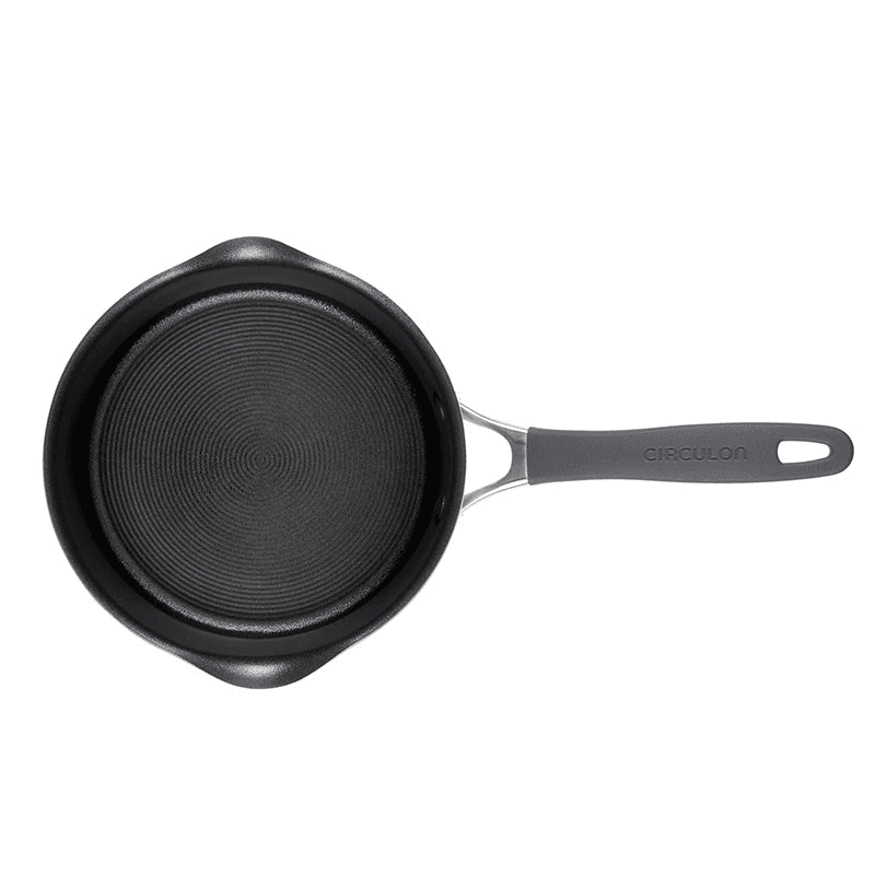 A1 Non-Stick  Straining Saucepan, 16cm, Grey