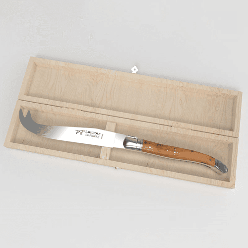 Image showing the Laguiole Cheese Knife, Juniper Handle product.