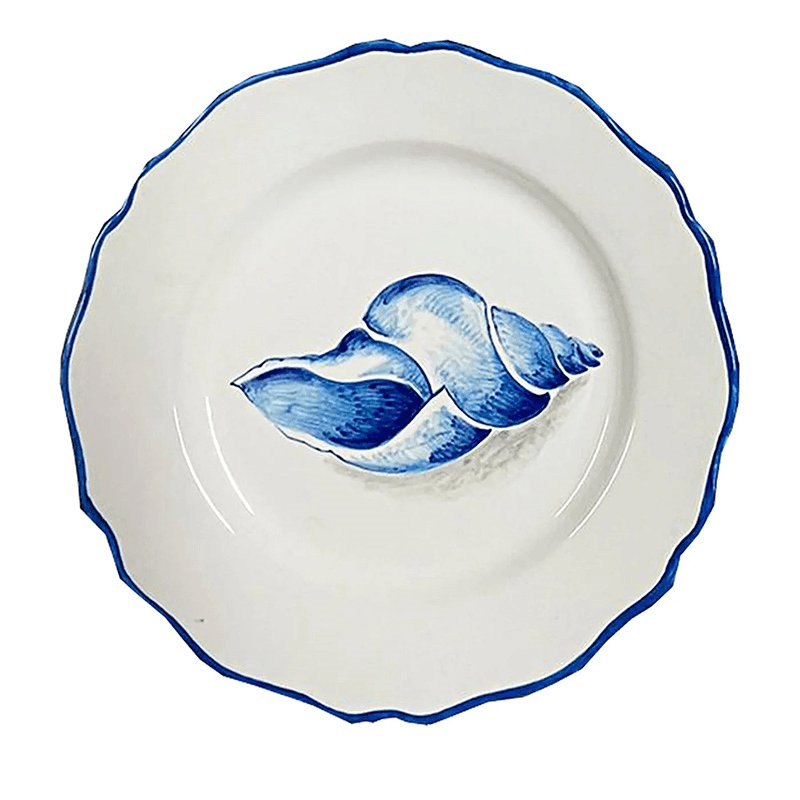 La Menagerie D’été Plate, D28cm, Blue