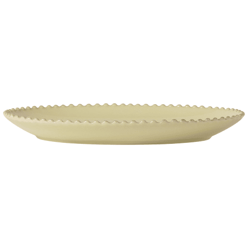 Image showing the Pearl Oval Platter, D34cm, Lilly Green product.