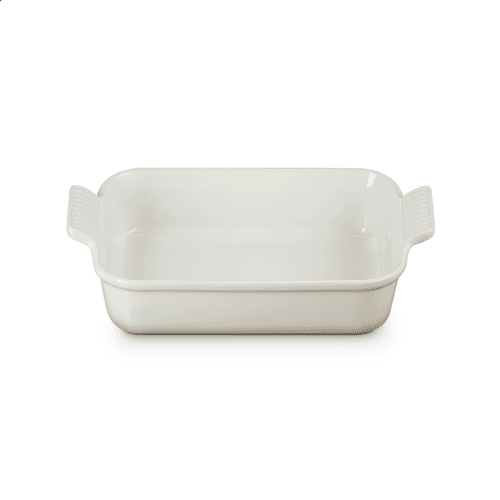 Image showing the Stoneware Deep Rectangular dish, 26cm - 2.3 litre, Meringue product.