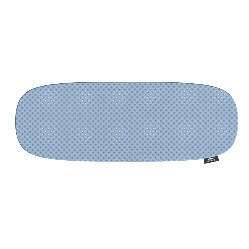 Pocket Folding Table Top Ironing Board Grey/yellow