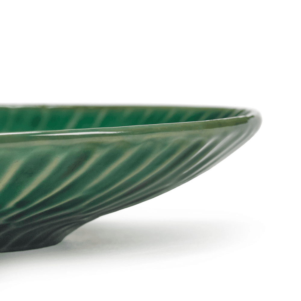 Verde Lanza by Pascale Naessen Set of 2 Breakfast Plates, Green
