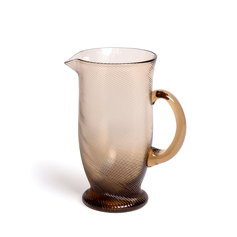 Spiral Pitcher, 1.1l, Chestnut Brown