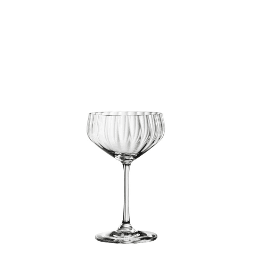 Image showing the LifeStyle Set of 4 Champagne Coupes, 310ml, Clear product.