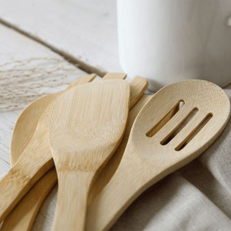 Natural Elements Bamboo Kitchen Utensil Set