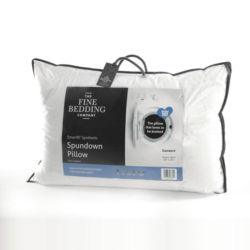 Spundown Medium comfort pillow, 74 x 48 cm, White