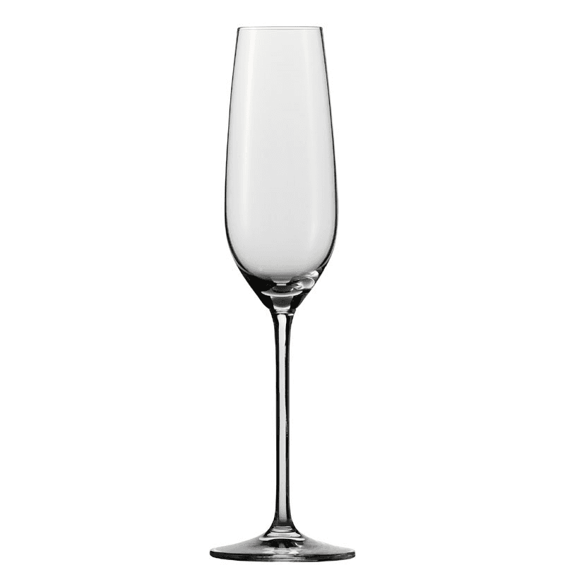 Fortissimo Set of 4 Champagne Flute, 240ml, Clear